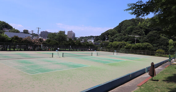 テニスコート（人工芝８面）